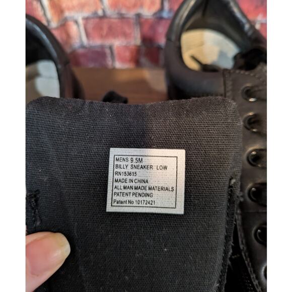 BILLY Work Comfort Low Black Size Men's 9.5 - Picture 3 of 7